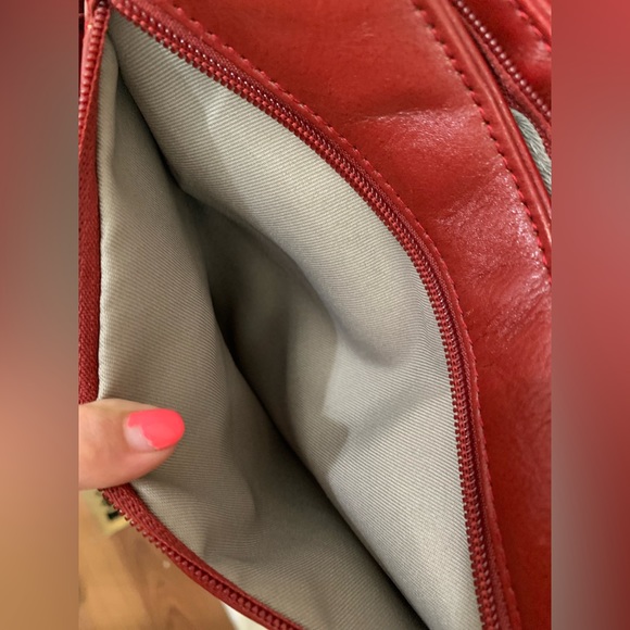 Genuine leather | red | Jessica purse - Picture 14 of 14
